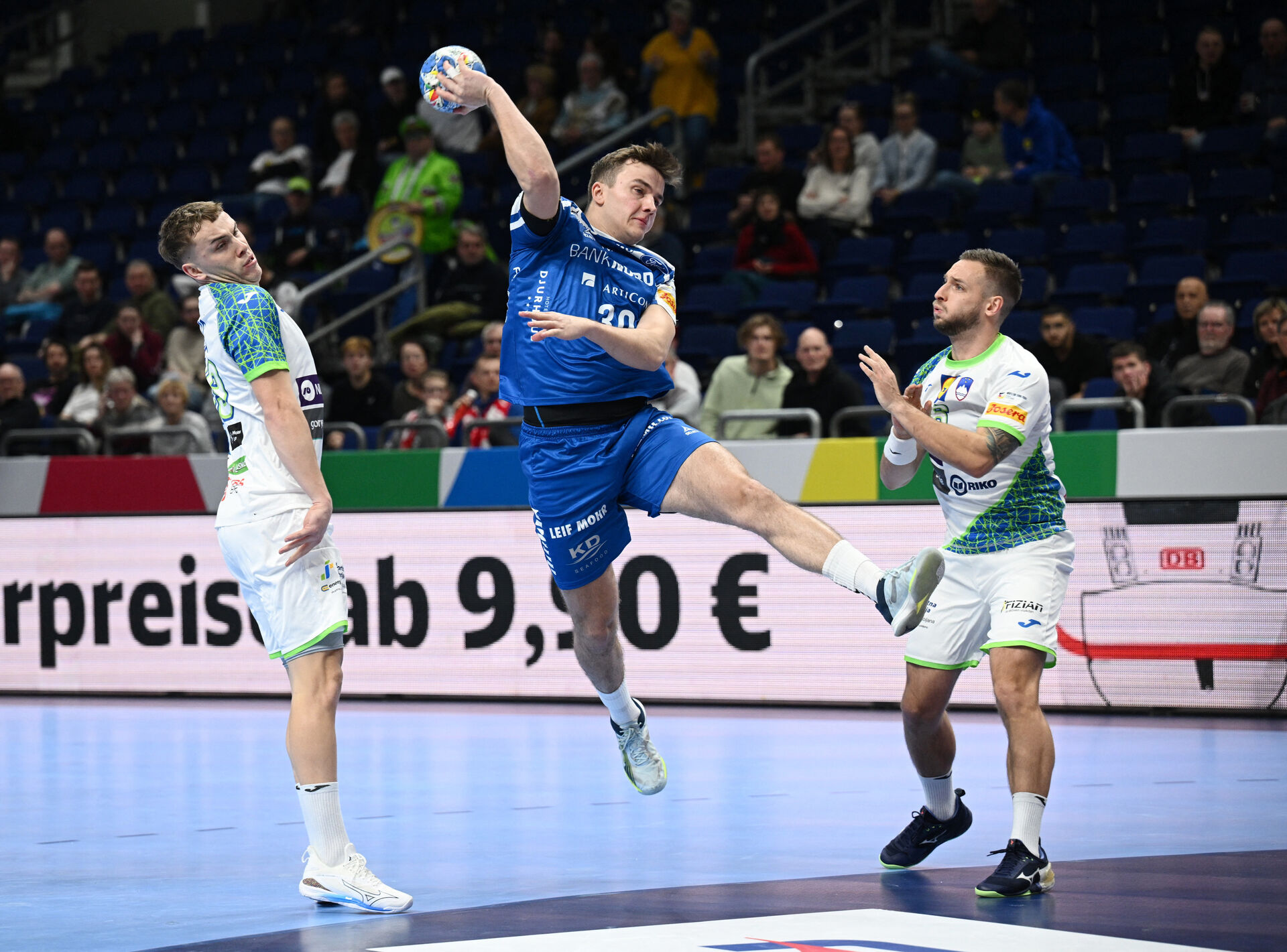 EM24, EM í hondbólti 2024, Føroyar, Slovenia, Tróndur Mikkelsen ...