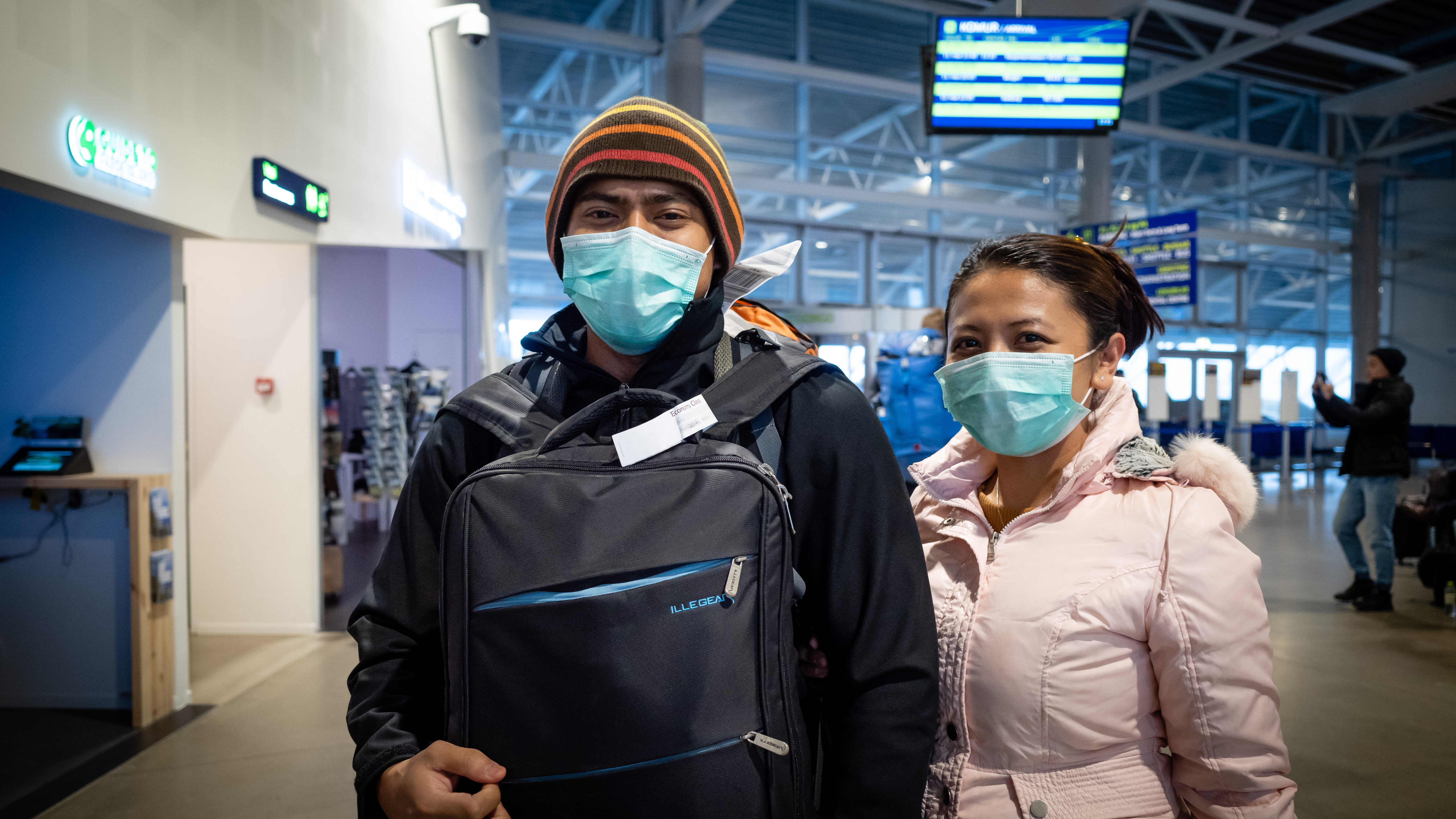 Face masks required by all at airport Kringvarp Føroya