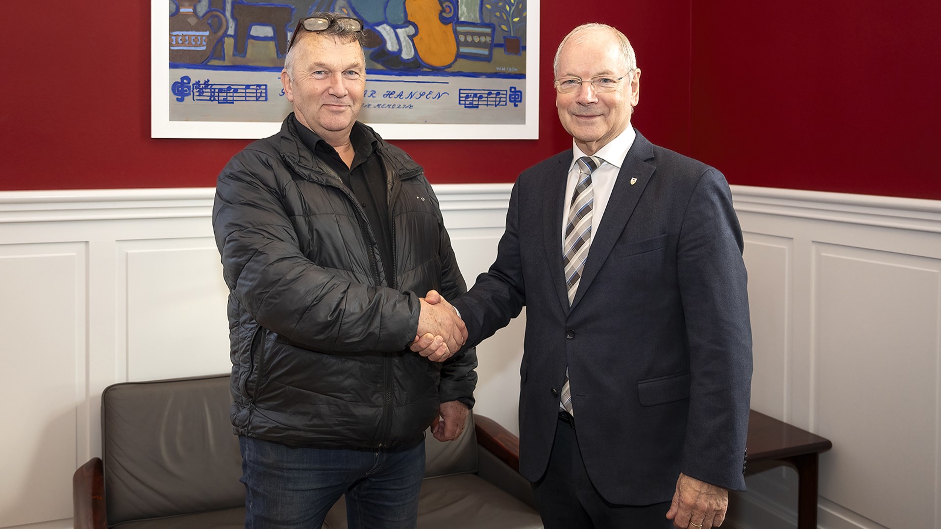 Heri Sverrason og Heðin Mortensen Kringvarp Føroya