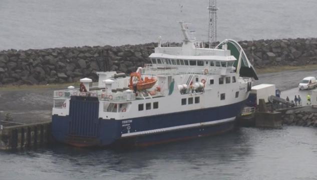 Teistin, sandoyarleið, sandoyarleiðin, Strandferðslan, Strandfaraskip Landsins