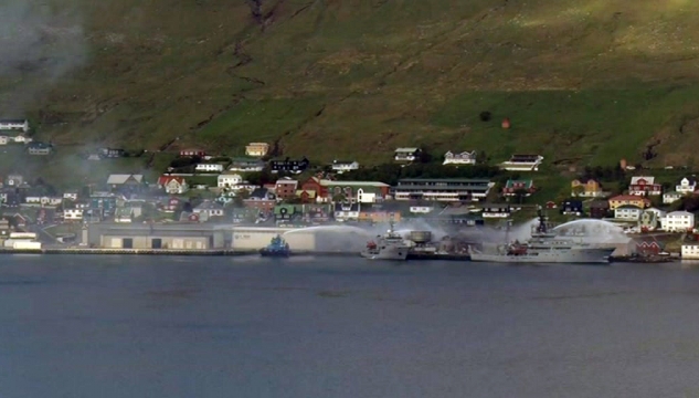 Varðin Pelagic, eldsbruni 09.06.2017