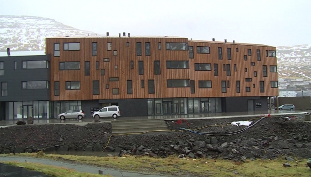 Biskupstorg, Bústaðir