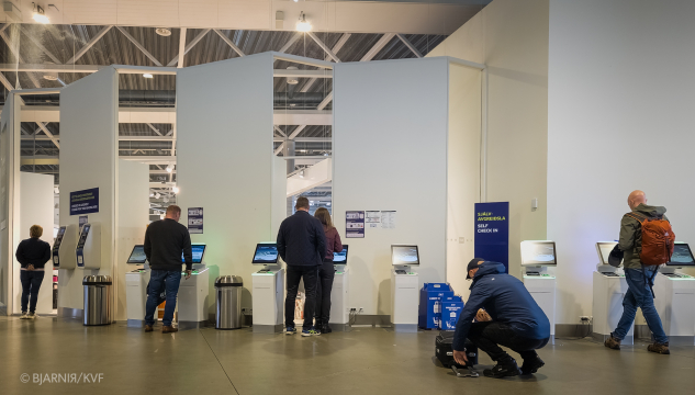 ferðafólk, flogferðsla, Atlantic Airways, Vága Floghavn