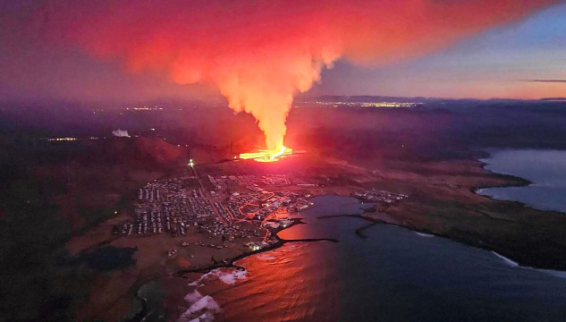 Eldgos í Íslandi, Ísland, Grindavík