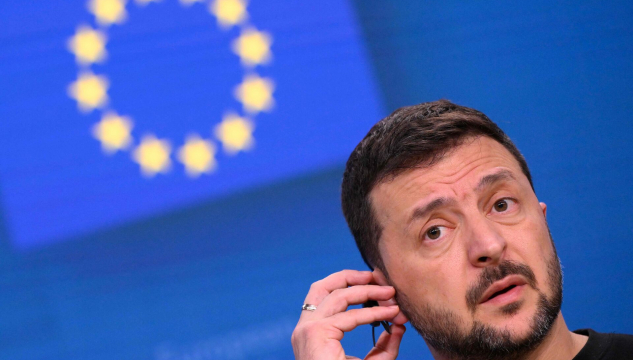 Heimurin í myndum, vika 42, Volodymyr Zelensky, Ukraina