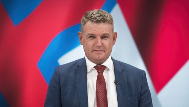 Vegamót, Støðan í ríkisfelagsskapinum, Ríkisfelagsskapurin, Aksel V. Johannesen