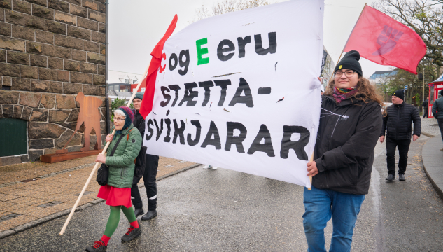 1. mai dags hald í Vágsbotni, 1.mai 