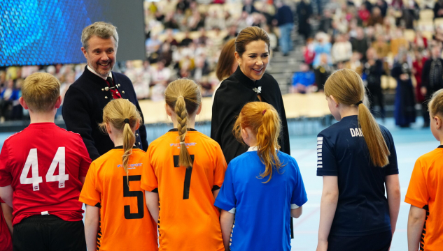 Kongshjúnini, Fríðrikur kongur, Kong Frederik, Mary drotning, Josephine prinsessa, kongsvitjan