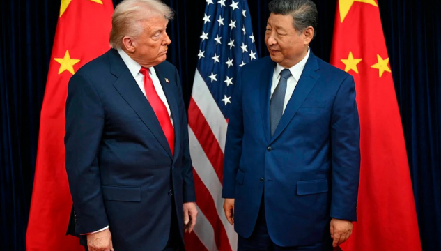 Trump og Xi Jinping