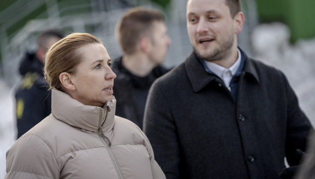 Mette Frederiksen og Jens-Frederik Nielsen