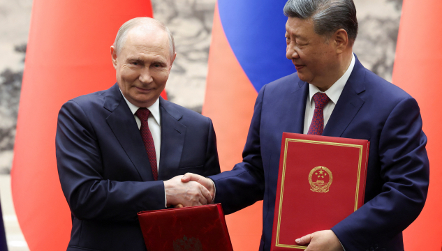 Vladimir Putin og Xi Jinping