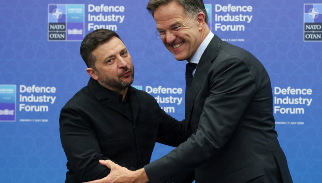 Zelenskyj og Rutte