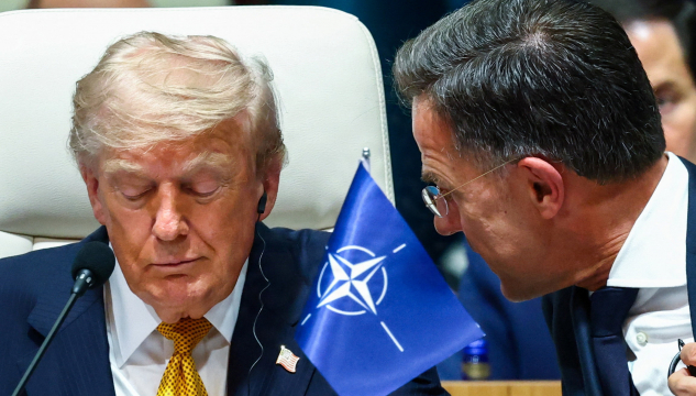Donald Trump og Mark Rutte, Nato-toppfundur