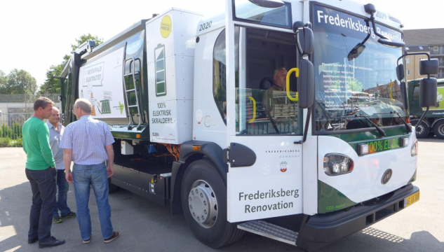 El-ruskbilur á Frederiksberg