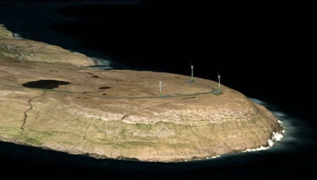 vindmyllur í neshaga