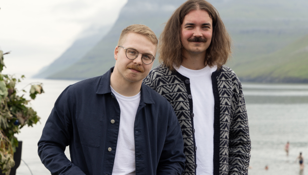 Benjamin Rajani og Jónas Gaard