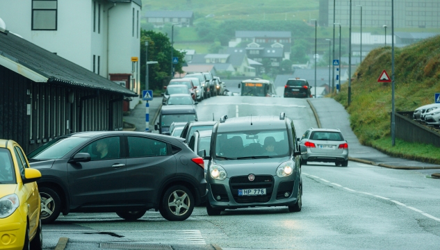 Bíðirøð á Landssjúkrahúsinum Korona