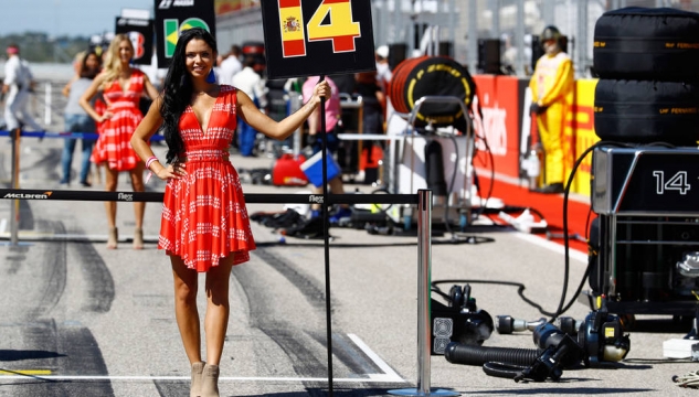 grid girls formula 1 formula eitt