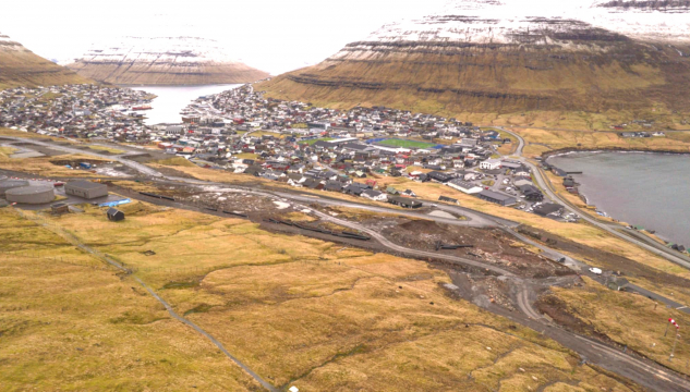 Á Fossum í Klaksvík, útstykking á Fossum í Klaksvík
