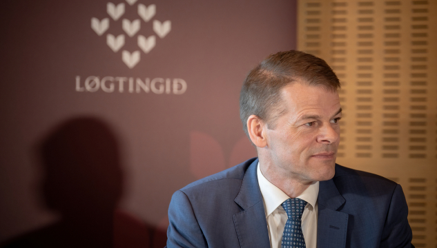 løgtingsvalið 2026, samgongan 2026, Bárður á Steig Nielsen, mynd: Bjarni