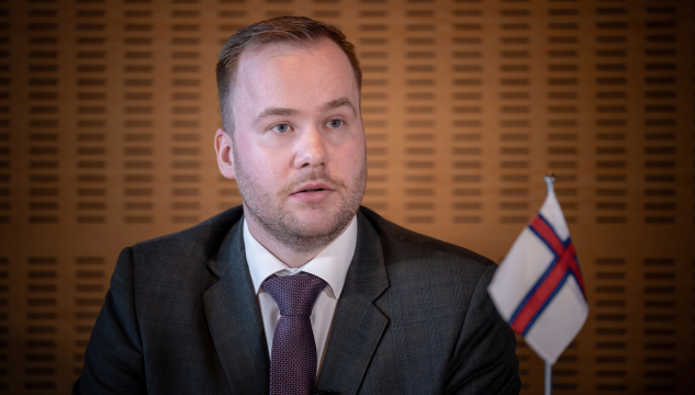 løgtingsvalið 2026, samgongan 2026,  Beinir Johannensen, mynd: Bjarni