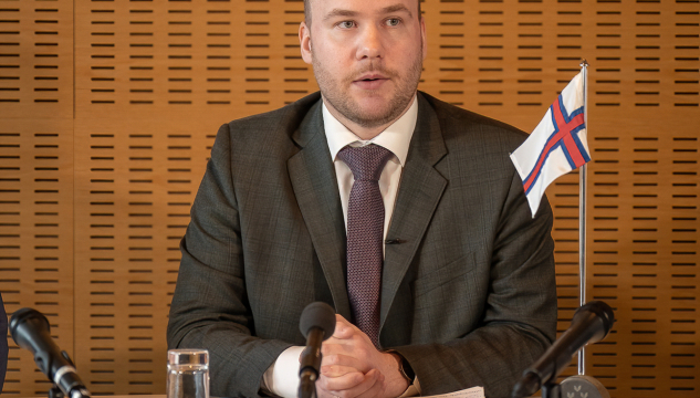 løgtingsvalið 2026, samgongan 2026,  Beinir Johannesen, mynd: Bjarni