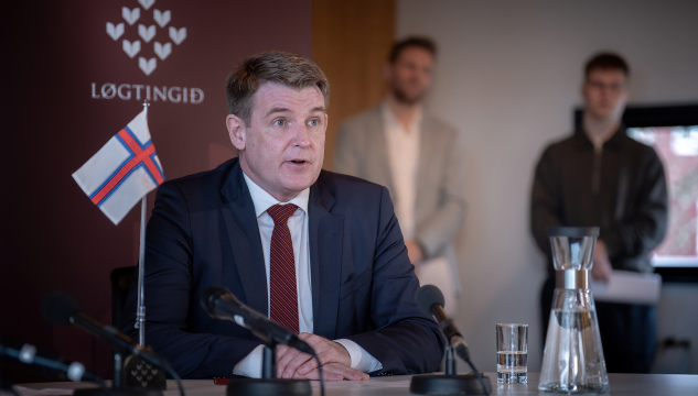 løgtingsvalið 2026, samgongan 2026, Aksel V.Johannesen, mynd: Bjarni