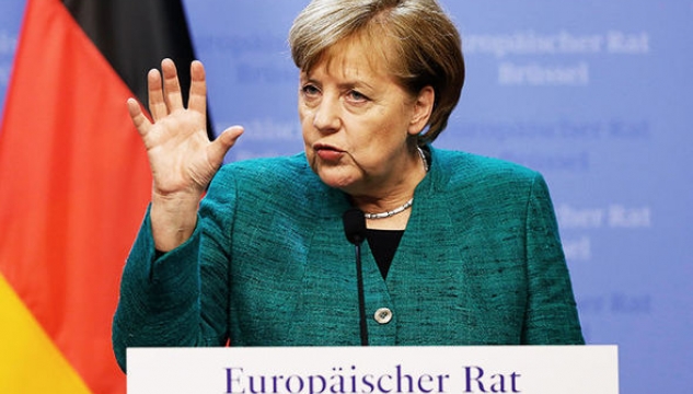 Angela Merkel í Evropraráðnum