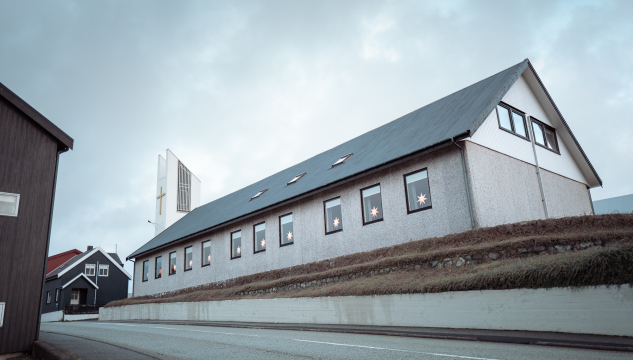 Argja kirkja, mynd. BR