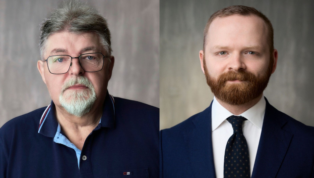 Árni M. Dam og Bjarni Kárason Petersen