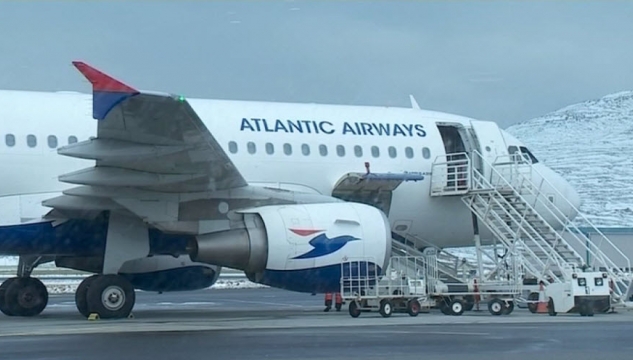 Atlantic Airways, Airbus, flogvøllur, flogvøllurin, Vága Floghavn