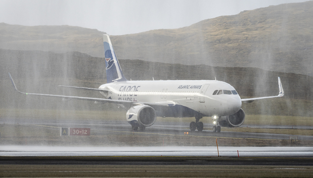Atlantic Airways, Vága Floghavn, flogvøllurin