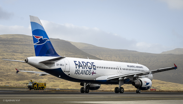 Atlantic Airways, Vága Floghavn, flogvøllurin