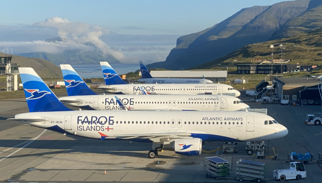 Atlantic Airways, Atlantsflog, flogfør hjá Atlantic Airways