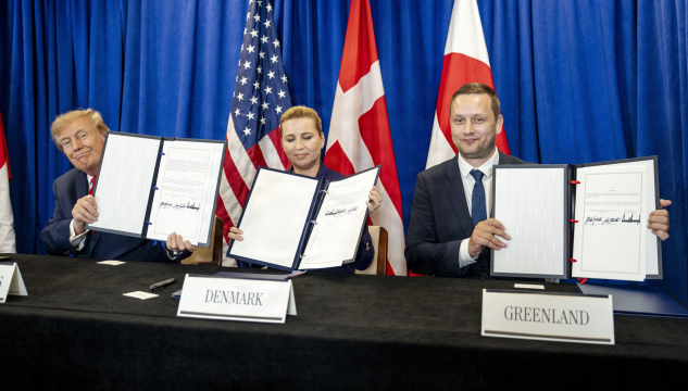 Grønland og verjuavtala, Avtala USA, Danmark og Grønland