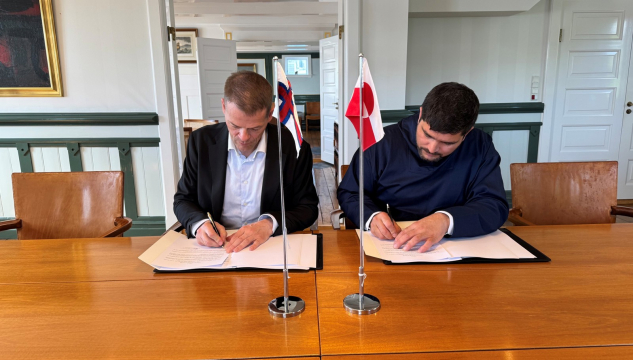Føroyar og Grønland, Bárður á Steig Nielsen og Peter Borg