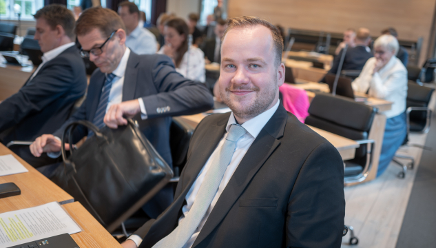 Beinir Johannesen, løgmaður, mynd: Bjarni Árting Rubeksen