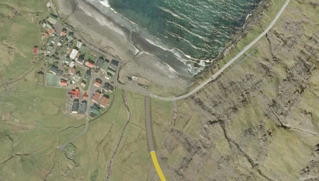 Berghol til Tjørnuvíkar, Tjørnuvíkartunnil, Tjørnuvíkarberghol