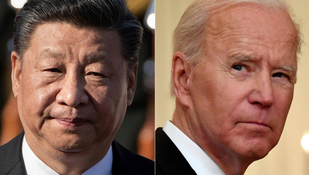 Joe Biden og Xi Jinping  - Mynd: RitzauScanpix