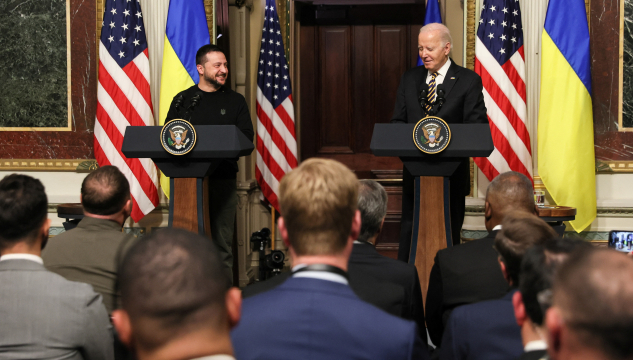 Zelenskyj og Biden