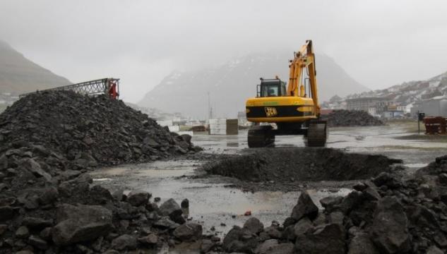 Biskupstorg, Klaksvík, Bústaðir