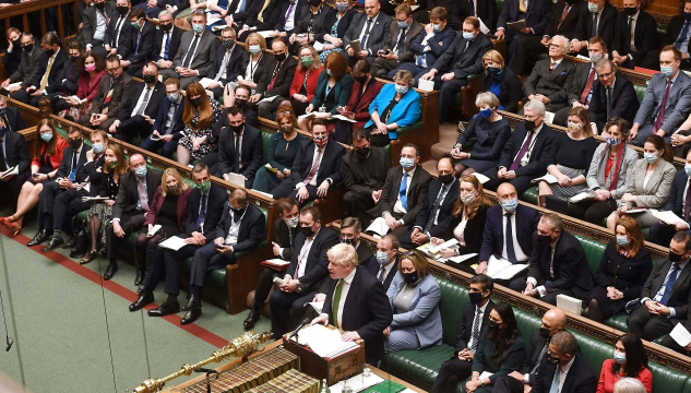 Boris Johnson og konservativi flokkurin, konservativir limir í parlamentinum, bretska parlamentið