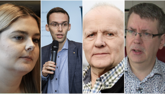 Hervør Pálsdóttir, Steffan Klein Poulsen, Henrik Old og Helgi Abrahamsen