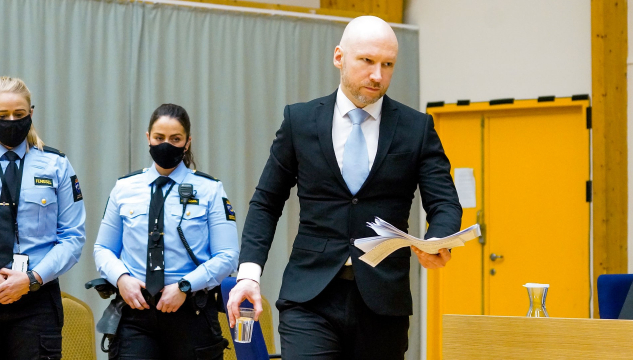 Anders Behring Breivik - Mynd: RitzauScanpix