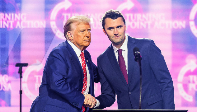 Charlie Kirk og Donald Trump