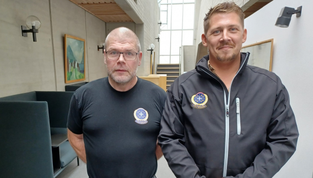 Delmar Tórason og Johan Højgaard, føroyskir krígsveteranar