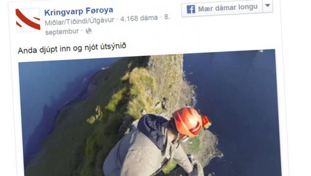 Facebook, Kringvarp Føroya, KvF