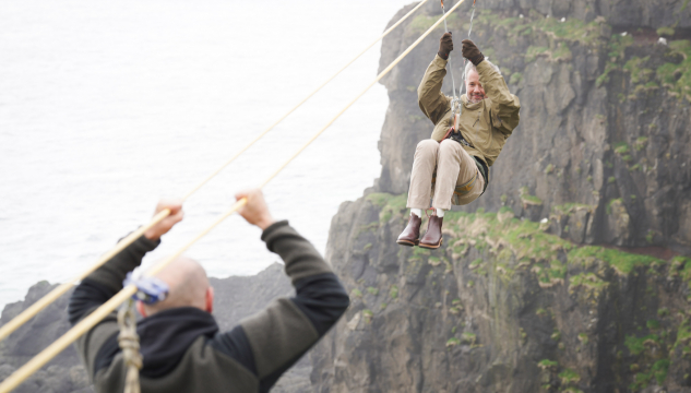 Kongshjúnini, Fríðrikur kongur, Kong Frederik, Mary drotning, Josephine prinsessa, kongsvitjan