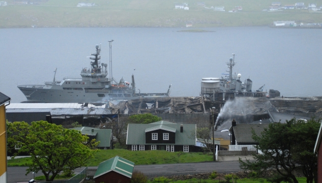 Varðin Pelagic, eldsbruni 09.06.2017