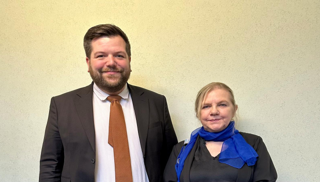 Eirikur í Jákupsstovu og Liselott Forsmann